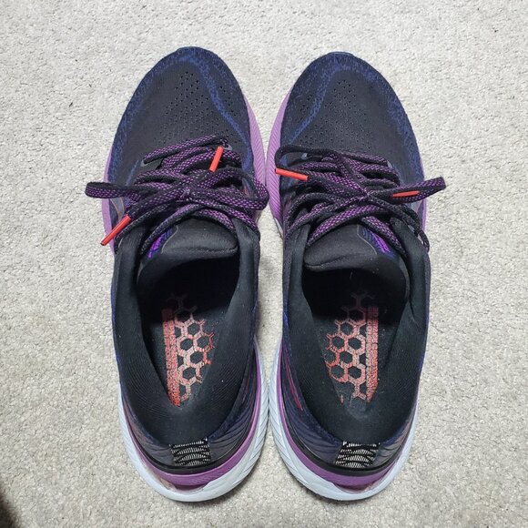 ASICS Gel-Kayano 29 Running Shoes Sneakers Cushioned Black Purple Women's 8 - Picture 9 of 10